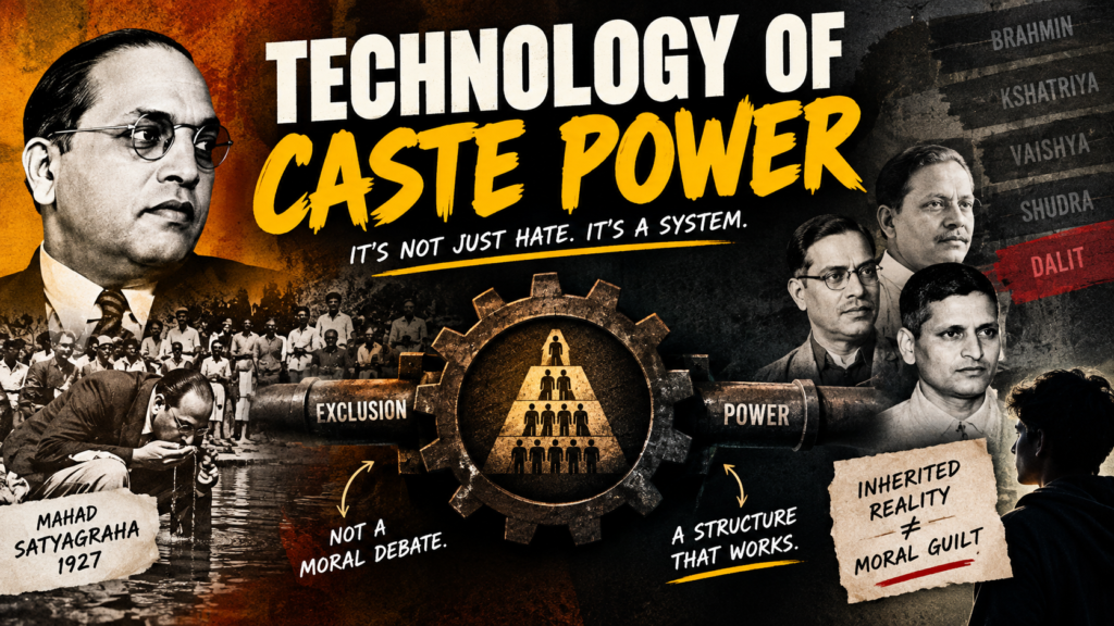 Casteism Was Never About Who Was Right. It Was Always About Who Was Strong.