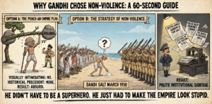 Why Gandhi Chose Non-Violence?